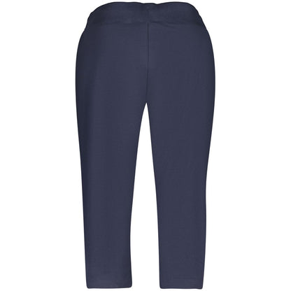 Joggers by Freddy for women in cotton blue features a polished silhouette with a polished capri, reaching a polished capri and finished with a polished .