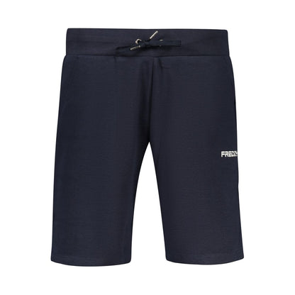 Activewear Shorts by Freddy for women in cotton blue & print features a kinetic silhouette, showcasing adjustable-waistband with a kinetic , short, and for a premium athletic look.