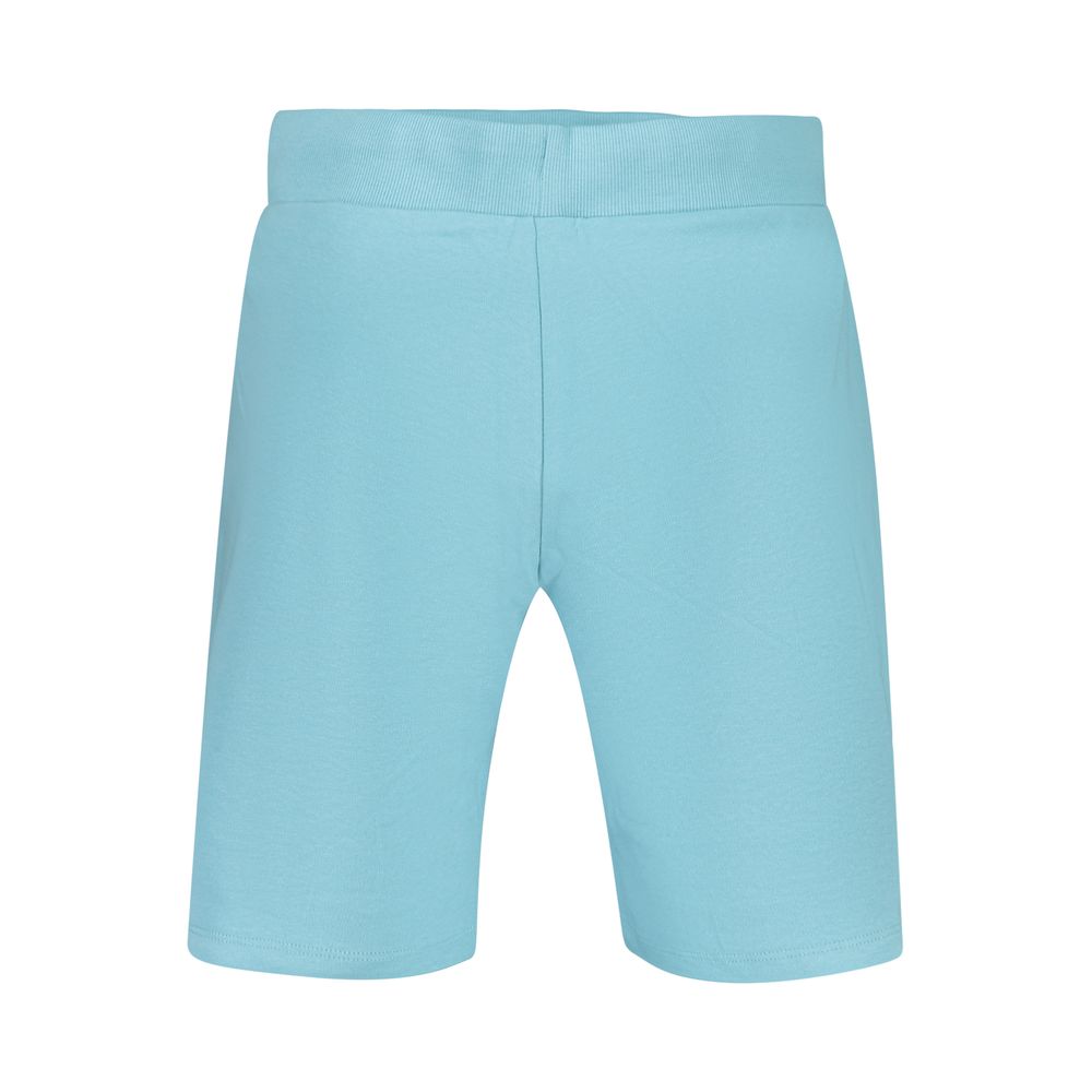 Activewear Shorts by Freddy for women in cotton blue & print features an sporty with adjustable-waistband, presenting a short and designed for a sporty look.