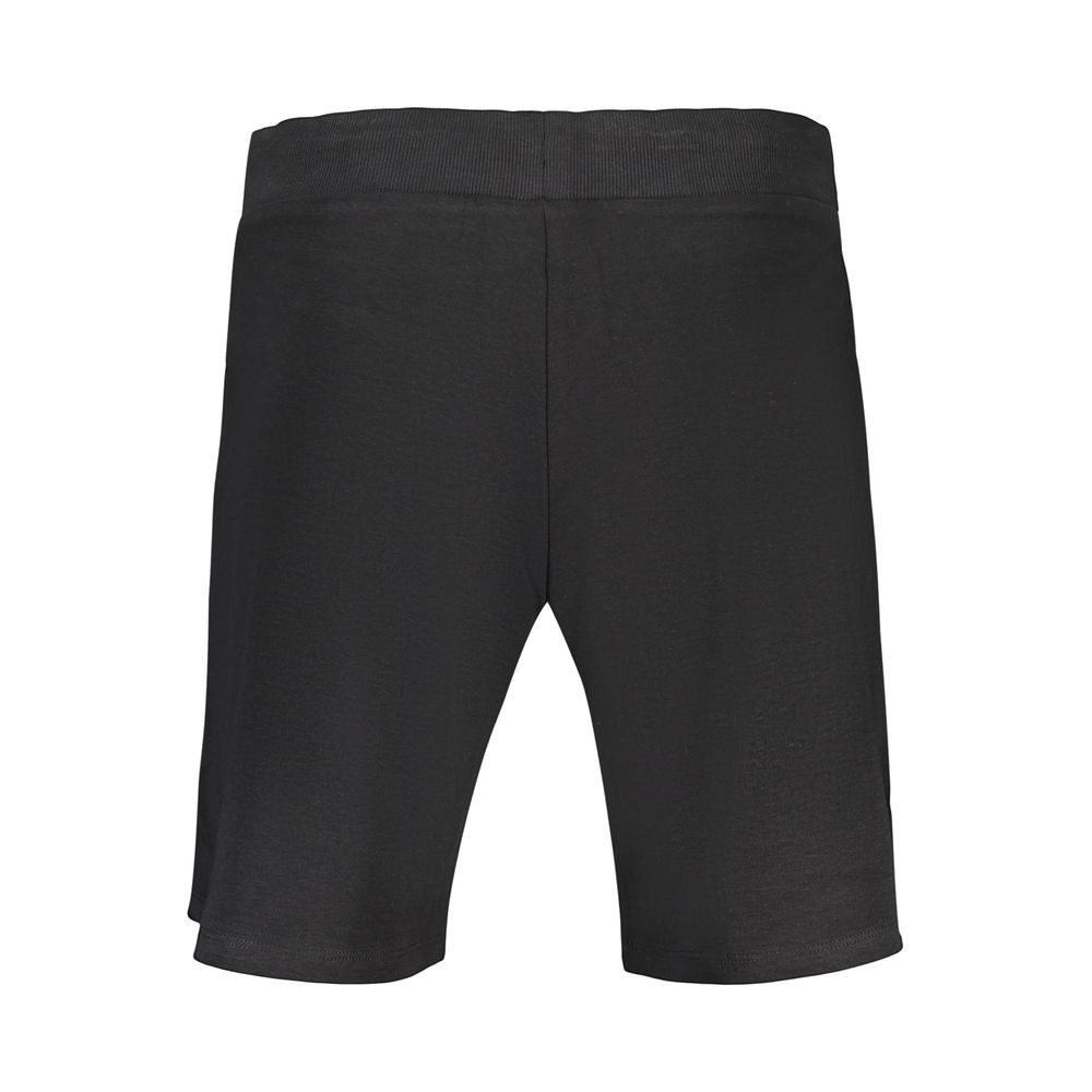 Activewear Shorts by Freddy for women in cotton black & print features an sporty with adjustable-waistband, presenting a short and designed for a sporty look.