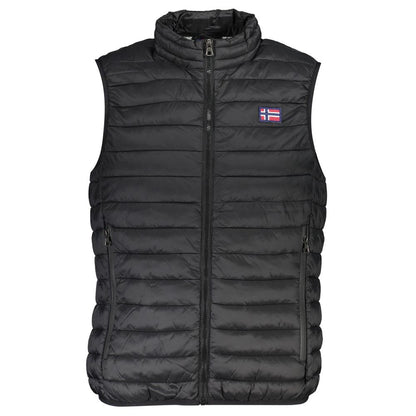 Vest by Norway 1963 for men in polyester black features a stylish silhouette, showcasing distinct pockets & insulated and a refined for a truly stylish finish.