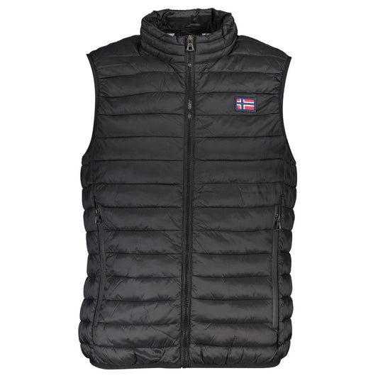 Vest by Norway 1963 for men in polyester black features a stylish silhouette, showcasing distinct pockets & insulated and a refined for a truly stylish finish.