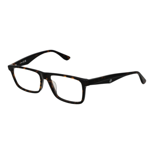 Eyeglasses Frames by BMW for men in plastic brown features an refined silhouette, showcasing a sophisticated brown coloured frame and refined full-frame frame design for a refined look.