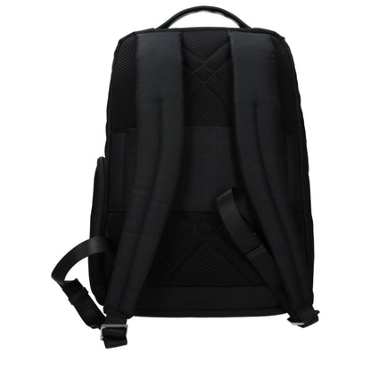 Backpack by Piquadro for men in fabric black features an stately silhouette from the Fabric Backpack range, with a secure , ample , and versatile backpack-strap & adjustable-strap.