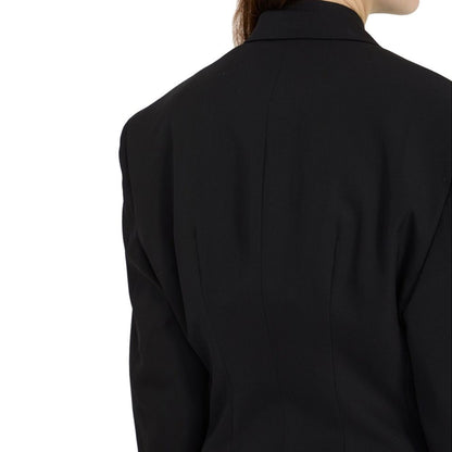 Balenciaga Black Wool Coat