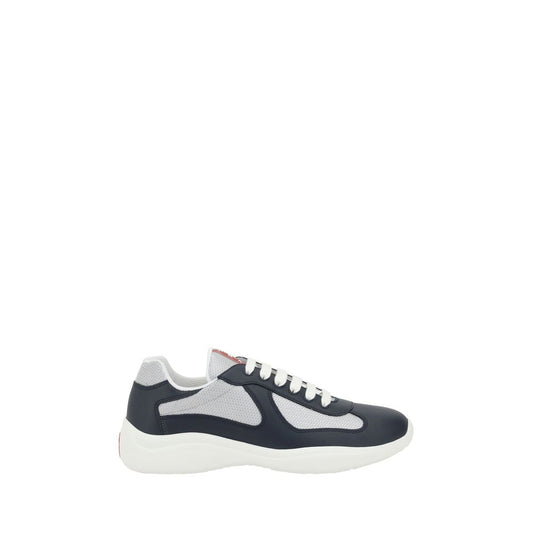 Athletic Sneakers Prada men bos taurus calf leather & polyamide blue featuring a avant-garde Men's Athletic Bos Taurus Calf Leather & Polyamide Sneakers design with a avant-garde athletic style for a refined finish.