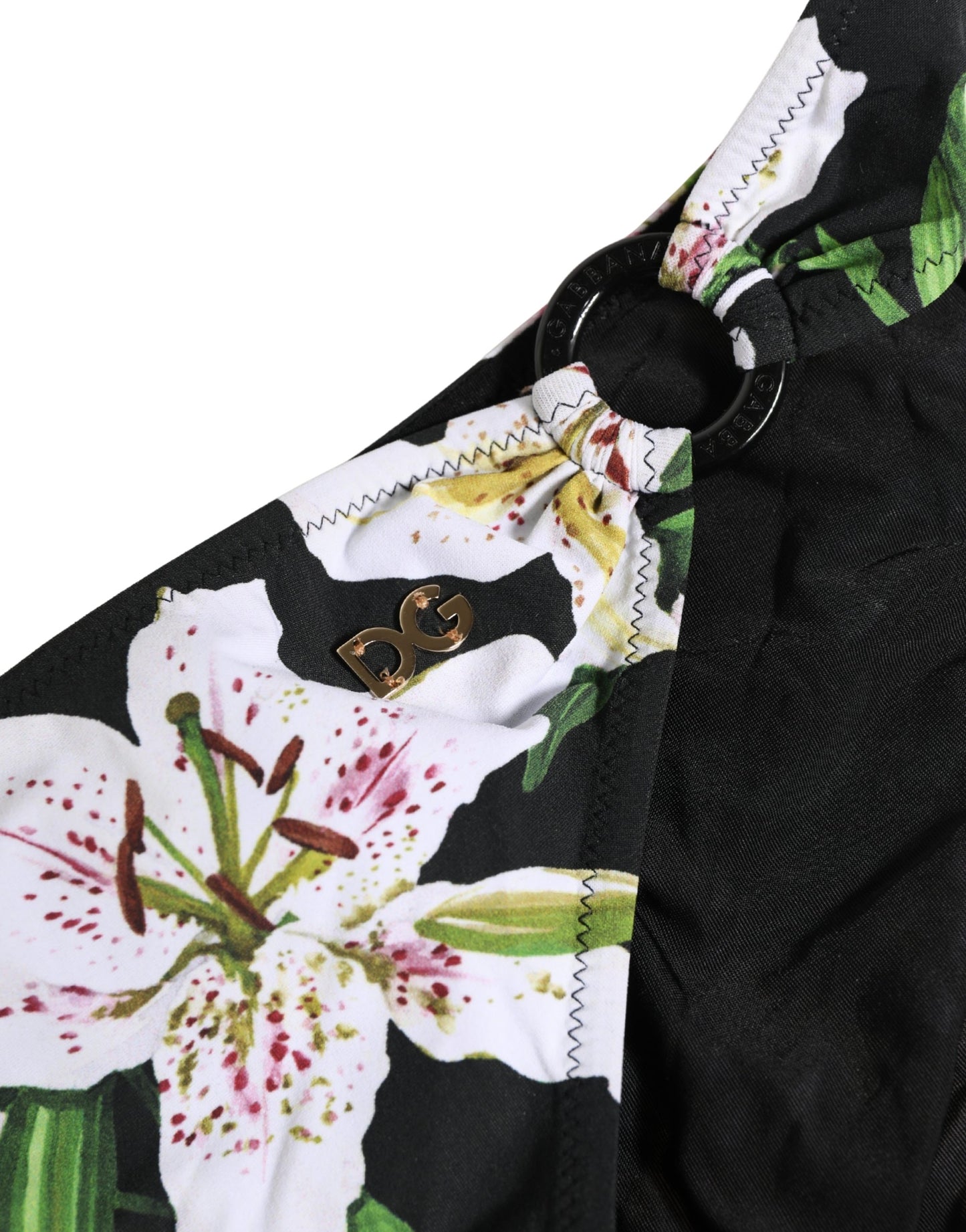 Dolce & Gabbana Multicolor Floral Silk Brief Panty Underwear