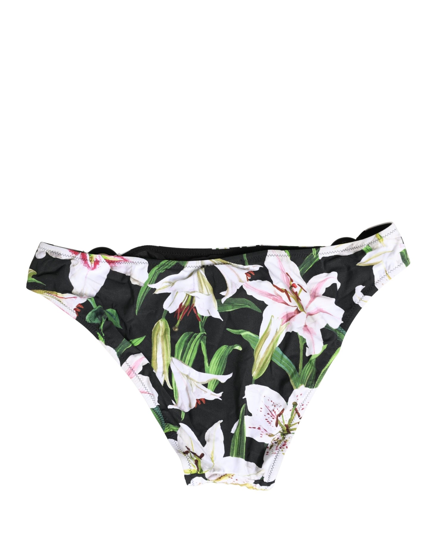 Dolce & Gabbana Multicolor Floral Silk Brief Panty Underwear