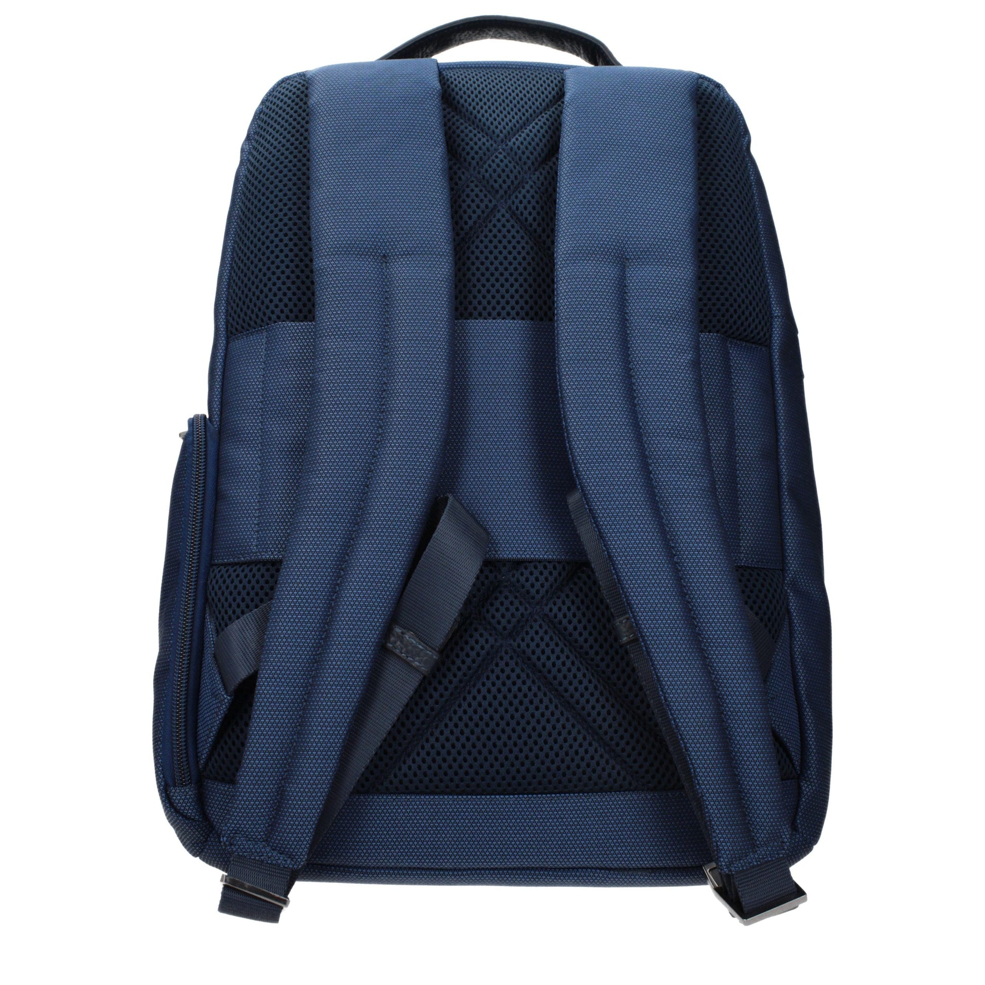 Backpack by Piquadro for men in fabric blue features a architectural Fabric Backpack design with a secure , ample , and versatile backpack-strap & adjustable-strap for a architectural finish.