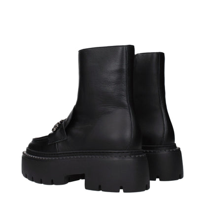 Ankle Boots by Jimmy Choo for women in leather black features an enchanting design from the Women's Leather Ankle Boots collection, highlighting a enchanting and for a refined look.