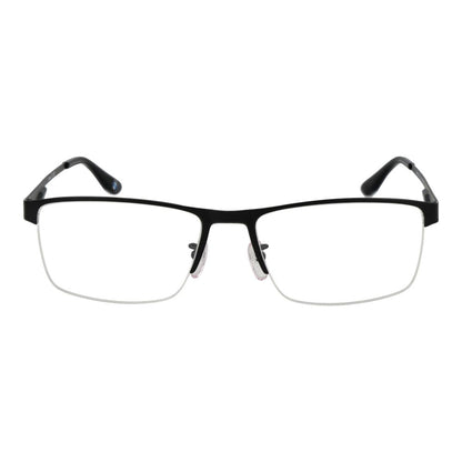 Eyeglasses Frames by BMW for men in metal black features an refined silhouette, showcasing the refined black coloured frame and sophisticated .