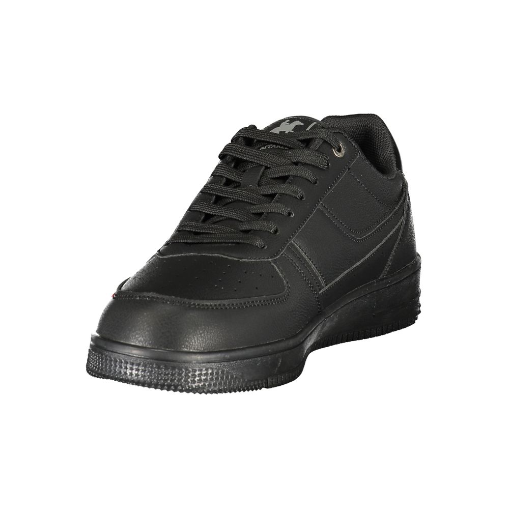 Athletic Sneakers U.S. Grand Polo men polyester & polyurethane black & print featuring a avant-garde Men's Athletic Polyester & Polyurethane Sneakers design with a avant-garde athletic style for a refined finish.