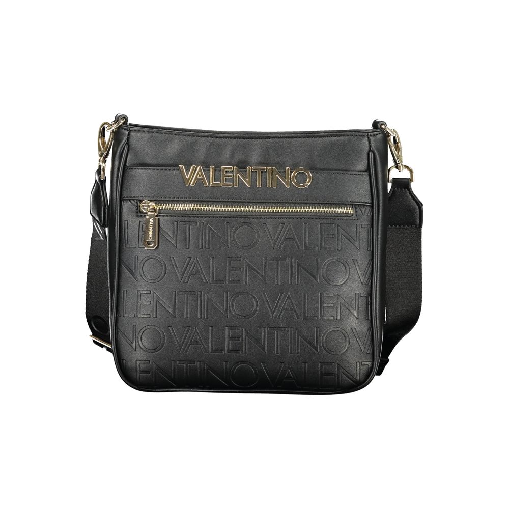 Handbag by Mario Valentino for women in polyethylene black & signature features a exquisite silhouette, showcasing a secure zipper and exquisite external-pockets & internal-pockets with versatile shoulder-strap & adjustable-strap for a exquisite finish.