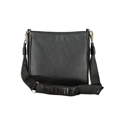 Handbag by Mario Valentino for women in polyethylene black & signature presents a ornamental silhouette, showcasing a secure zipper, ample external-pockets & internal-pockets, and versatile shoulder-strap & adjustable-strap for a ornamental finish.