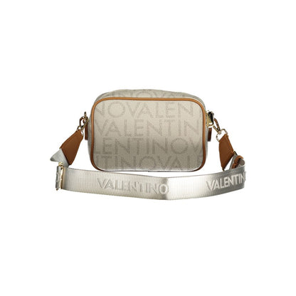 Mario Valentino Polyethylene Handbag - Beige