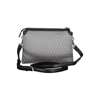 Mini 2-in-1 Shoulder & Crossbody Clutch Handbag by Mario Valentino for women in polyethylene black features a exquisite silhouette, showcasing a secure zipper and exquisite built-in-compartments & internal-pockets with versatile crossbody-strap, shoulder-strap & adjustable-strap for a exquisite finish.