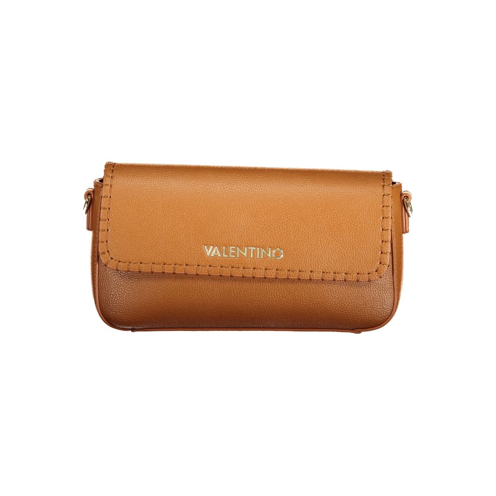 Handbag by Mario Valentino for women in polyethylene brown & signature features a exquisite silhouette, showcasing a secure zipper and exquisite internal-pockets with versatile shoulder-strap, adjustable-strap & handle for a exquisite finish.