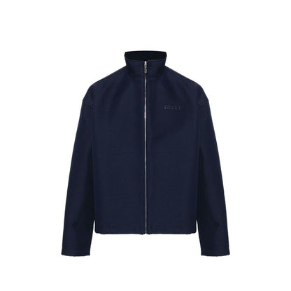 Gucci Blue Marabou Coat