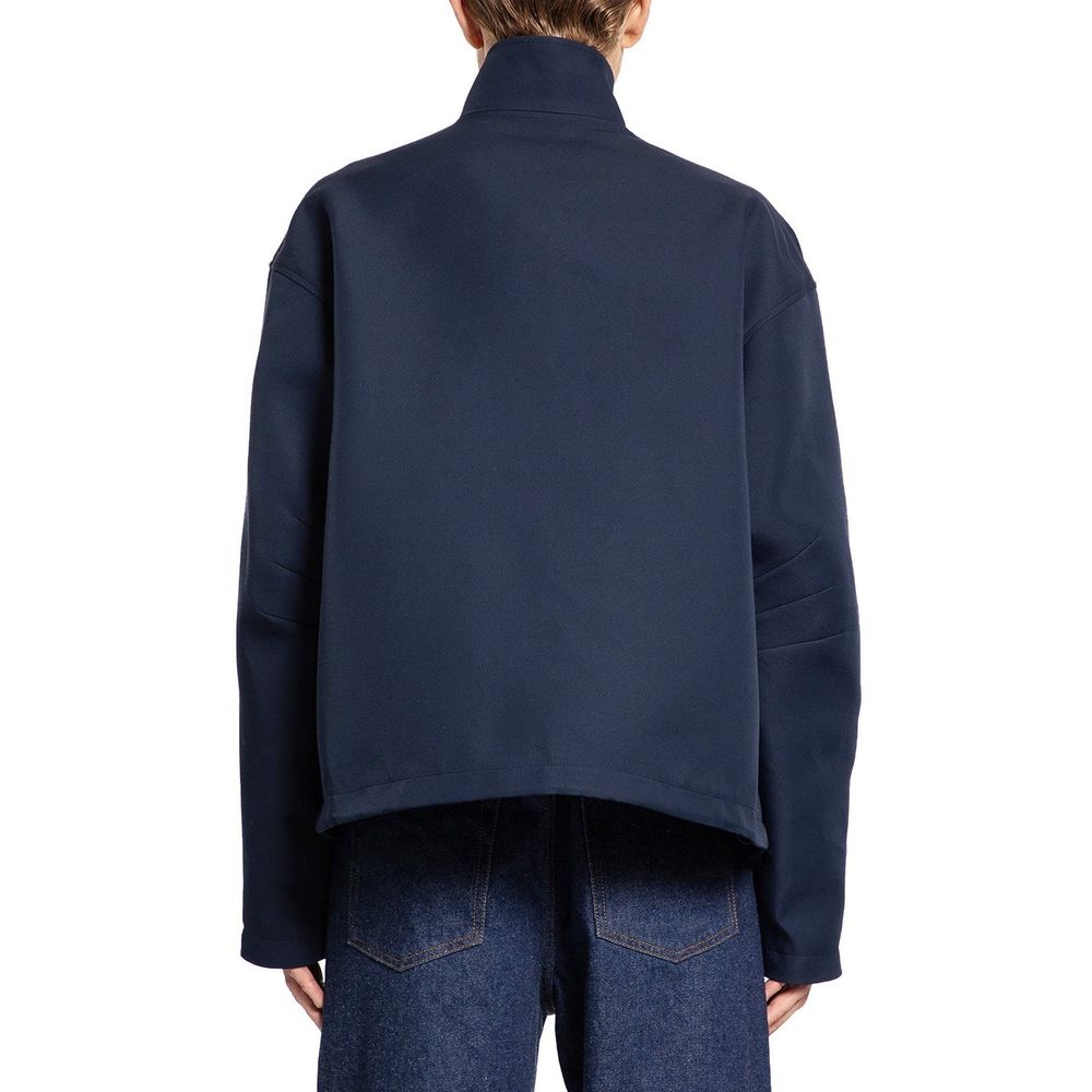 Gucci Blue Marabou Coat