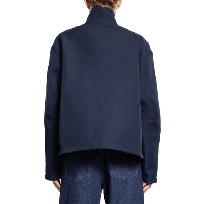 Gucci Blue Marabou Coat