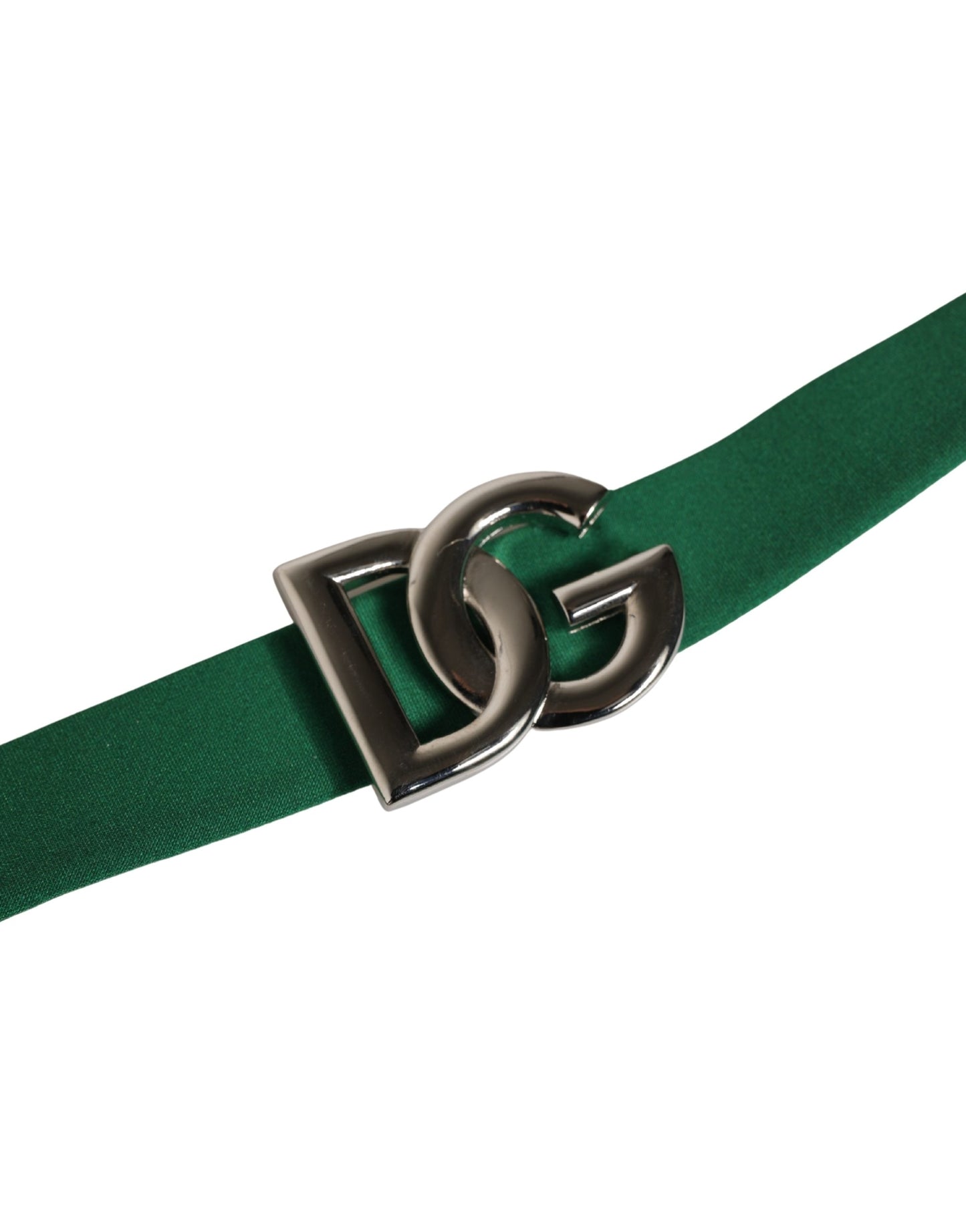 Dolce & Gabbana Green Logo Plaque Nylon Brief Panty Underwear