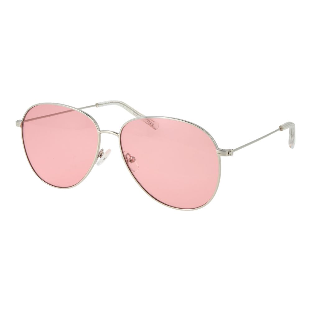 Sunglasses by Replay for women in metal silver features an ethereal aviator full-rim frame design with silver coloured frame frames and non-polarized category-1-light-tint lens for a ethereal finish.