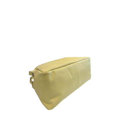 Shoulder Clutch Handbag by Baldinini Trend for women in cowhide bicolour & gold features a architectural silhouette, showcasing a secure zipper, ample built-in-compartments, and versatile shoulder-strap for a architectural finish.