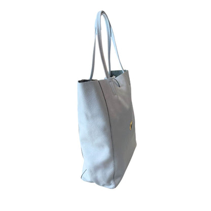 Shoulder Clutch Handbag by Baldinini Trend for women in cowhide blue & gold features a statuesque silhouette, showcasing a secure zipper and organized built-in-compartments with versatile shoulder-strap for statuesque evening wear.