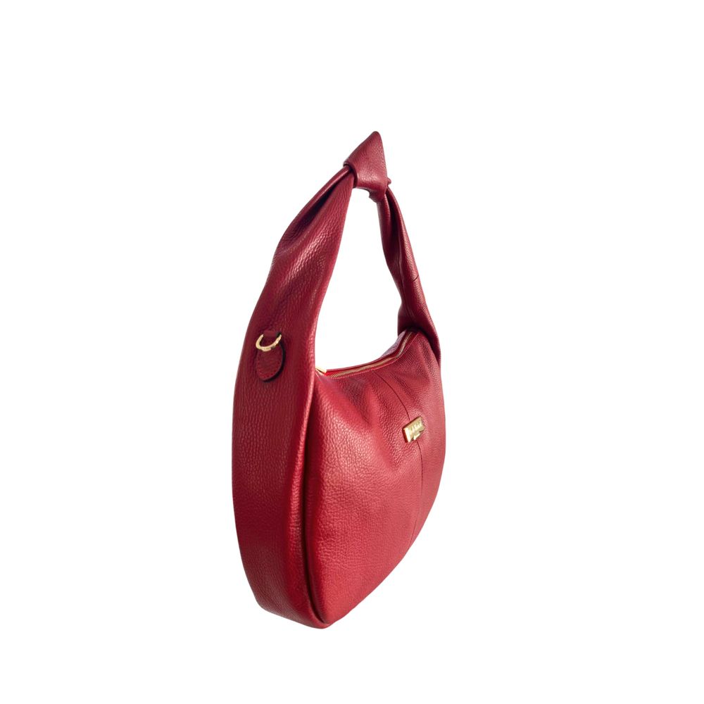 Shoulder Clutch Handbag by Baldinini Trend for women in cowhide gold & multicolor features a statuesque silhouette, showcasing a secure zipper and organized built-in-compartments with versatile shoulder-strap & adjustable-strap for statuesque evening wear.