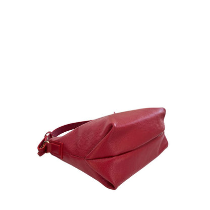 Shoulder Clutch Handbag by Baldinini Trend for women in cowhide gold & multicolor features a statuesque silhouette, showcasing a secure zipper and organized built-in-compartments with versatile shoulder-strap & adjustable-strap for statuesque evening wear.