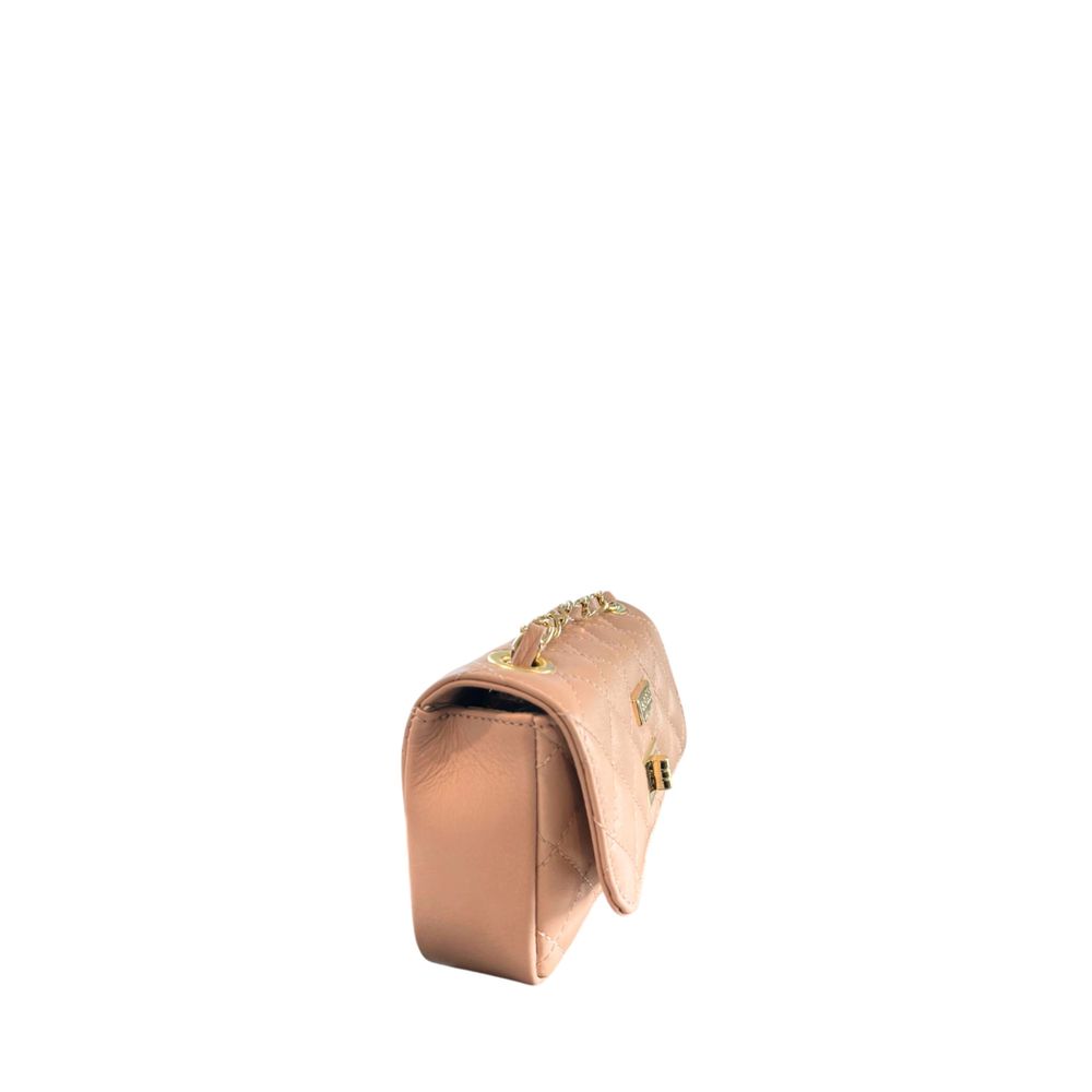 Mini 2-in-1 Shoulder & Crossbody Handbag by Baldinini Trend for women in cowhide gold & multicolor showcases a versatile sophistication silhouette, featuring a secure , versatile sophistication , and versatile crossbody-strap & shoulder-strap for a versatile sophistication finish.