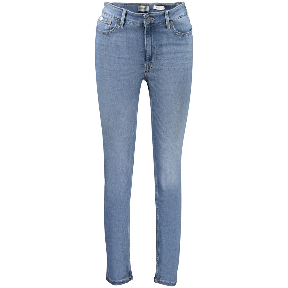 Jeans by Guess Jeans for men in denim cotton blue features an refined tailoring silhouette, showcasing a premium skinny with a and long cut for a refined tailoring look.