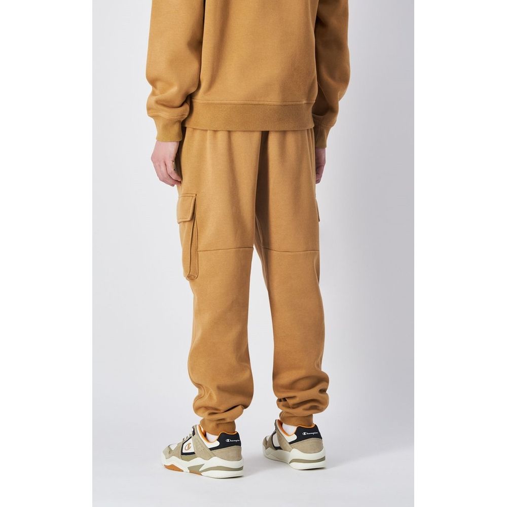 Champion Men's Cotton Polyester Joggers - Brown