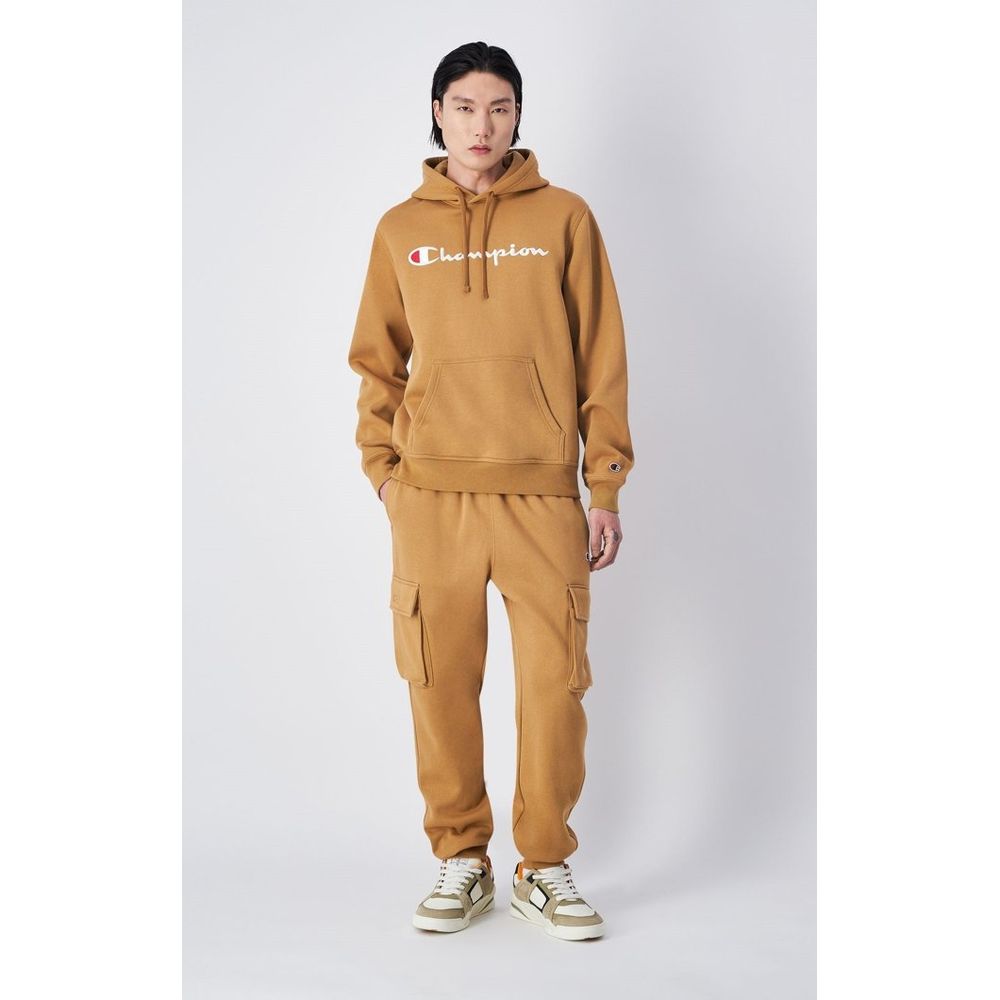 Champion Men's Cotton Polyester Joggers - Brown