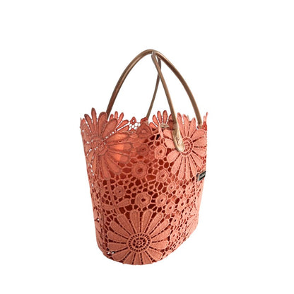 Drawstring Pouch Shoulder Bag by Baldinini Trend for women in polyurethane multicolor, pink & floral features a stately silhouette, showcasing a secure drawstring, ample , and stately handle for a stately finish.