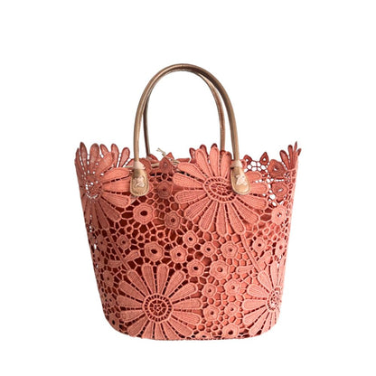 Drawstring Pouch Shoulder Bag by Baldinini Trend for women in polyurethane multicolor, pink & floral showcases a statuesque silhouette, artfully detailed with a secure drawstring, organized , and versatile handle for a statuesque look.