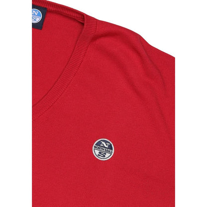 Sweatshirt by North Sails for men in cotton multicolor presents a smart casual silhouette, featuring a smart casual v-neck neckline and for a sophisticated look.
