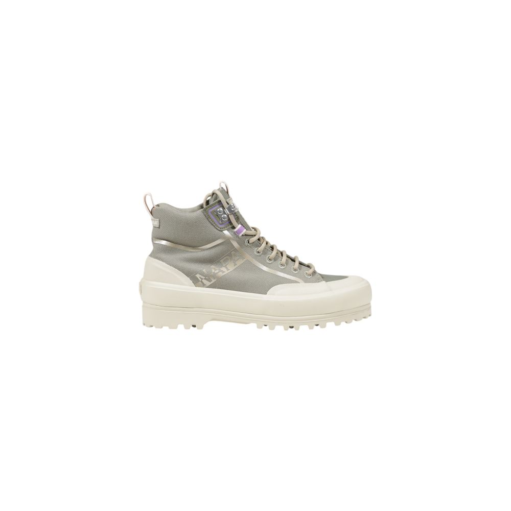 Sneakers by Superga for women in fabric green presents a sumptuous silhouette, artfully capturing the essence of the Women's Lightweight Athletic Casual Fabric Sneakers with its sumptuous athletic casual style design.