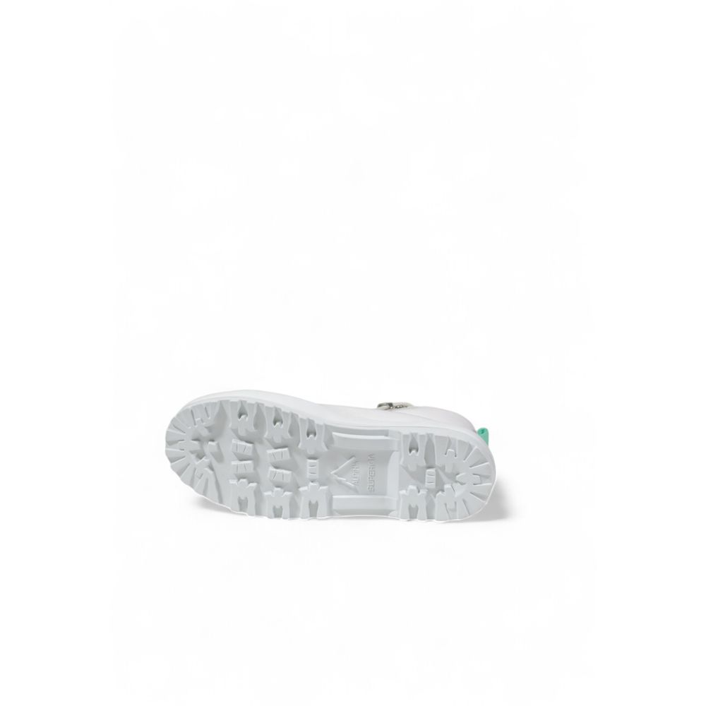 Sneakers by Superga for women in fabric white features an sumptuous design from the Women's Lightweight Casual Fabric Sneakers collection, highlighting a sumptuous casual style for a premium, high-fashion look.