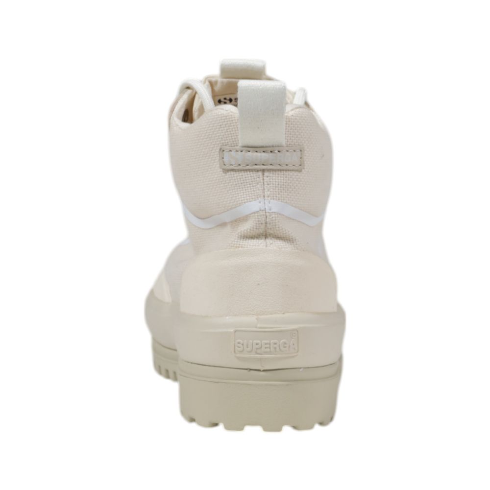 Sneakers by Superga for women in fabric beige features an sumptuous silhouette, showcasing the premium Women's Lightweight Casual Fabric Sneakers in a sumptuous casual style that offers a sumptuous finish for refined style.