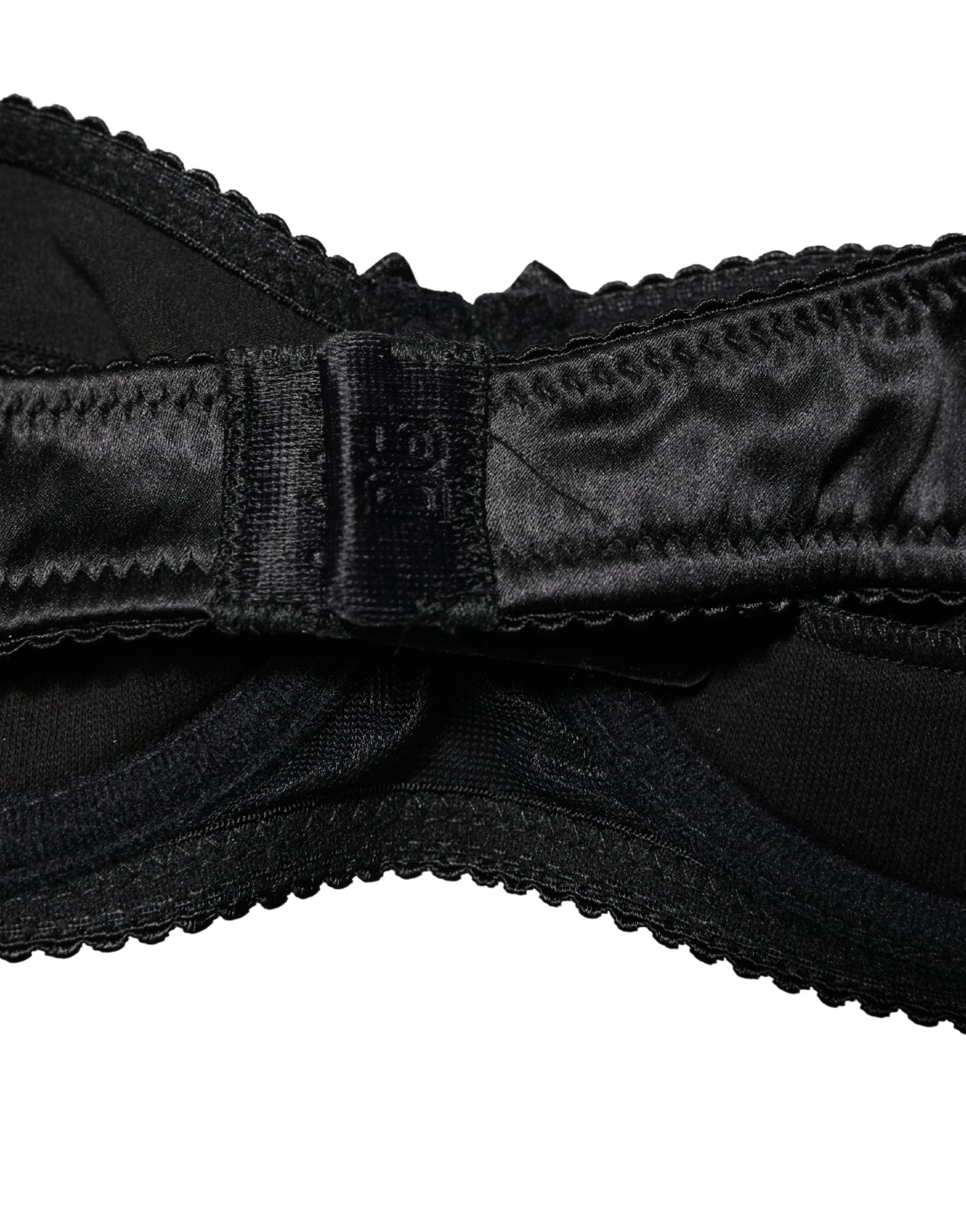 Dolce & Gabbana Black Semi-Pad Underwire Balconette Bra Underwear