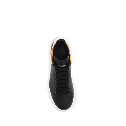 Sneakers by Alexander McQueen for men in bos taurus calf leather black presents a on trend silhouette from the Men's Fashion Bos Taurus Calf Leather Sneakers collection, showcasing a on trend fashion style for an elevated aesthetic.
