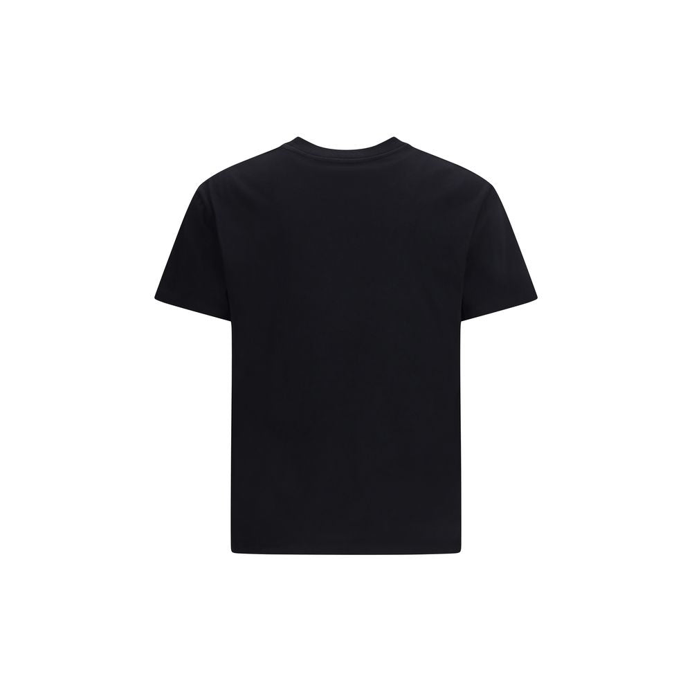 T-Shirt by Valentino Garavani for men in cotton black features an edgy silhouette, meticulously detailed with a sophisticated and for a truly edgy finish.