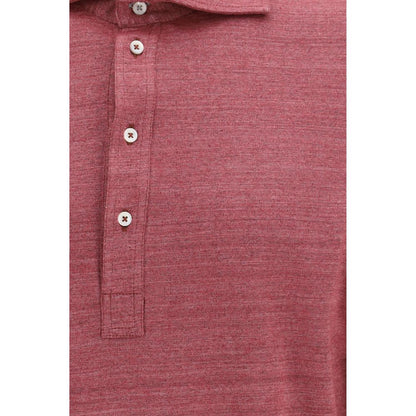 Polo Shirt by Brunello Cucinelli for men in linen & cotton multicolor presents a crisp silhouette, artfully detailed with a crisp and crisp .