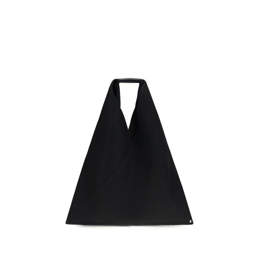 MM6 Japanese Polyester Shoulder Handbag - Black