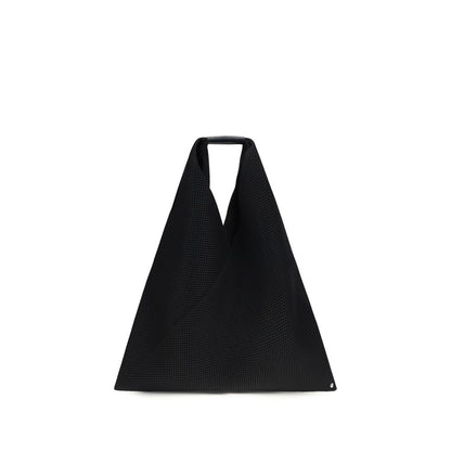 MM6 Japanese Polyester Shoulder Handbag - Black