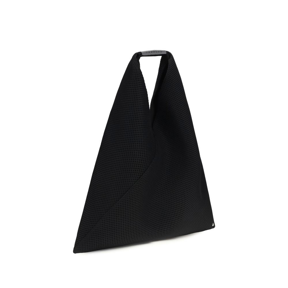 MM6 Japanese Polyester Shoulder Handbag - Black