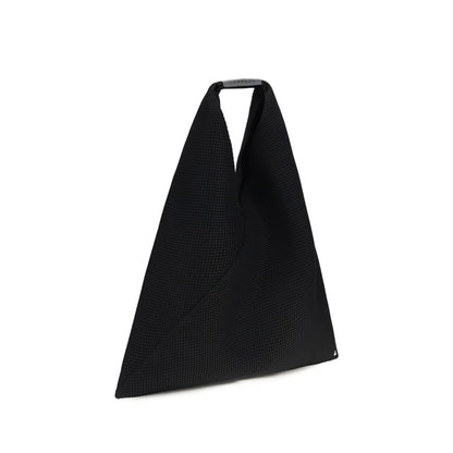 MM6 Japanese Polyester Shoulder Handbag - Black