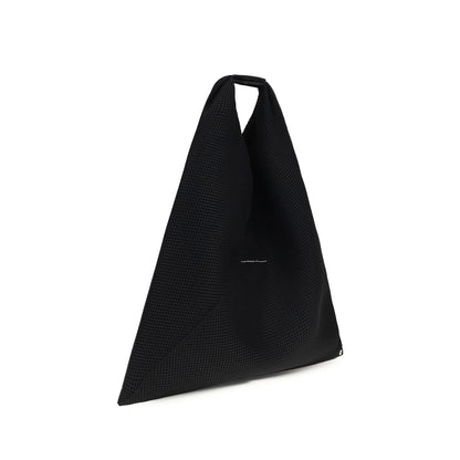 MM6 Japanese Polyester Shoulder Handbag - Black