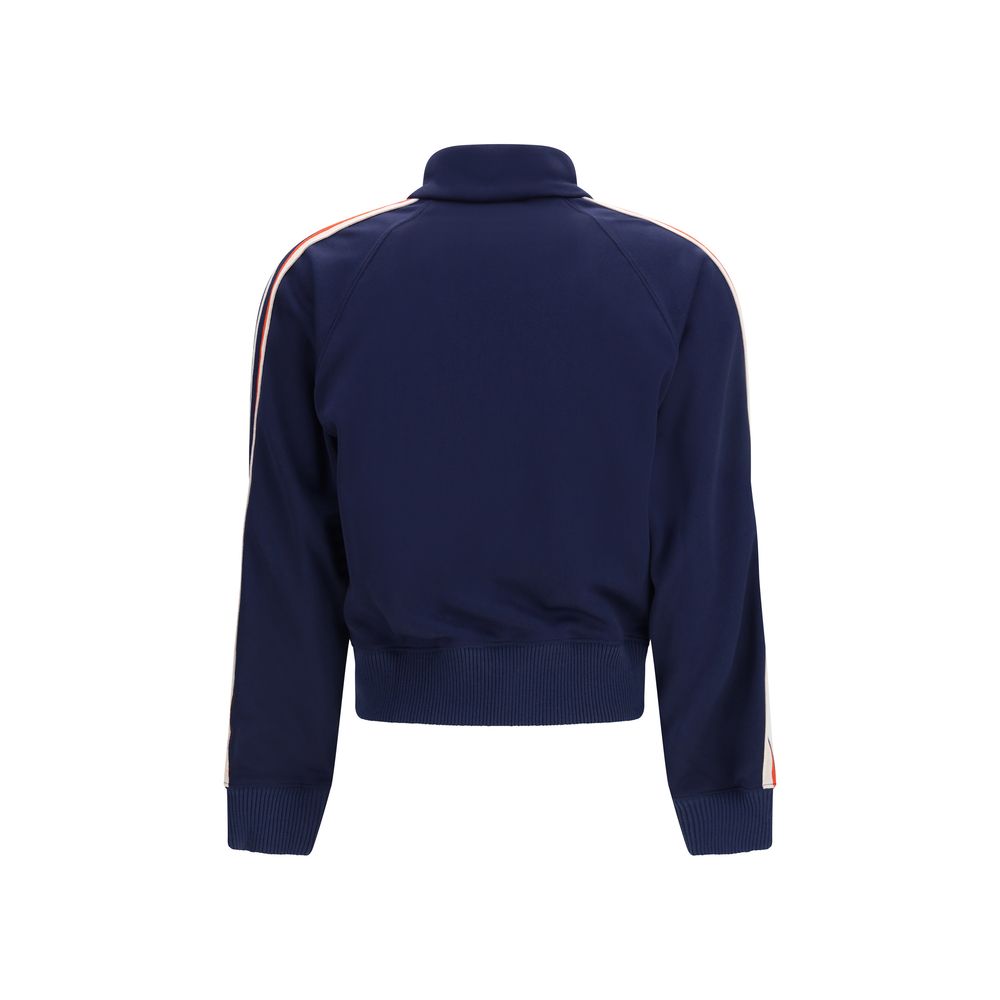 Sweatshirt by Fiorucci for women in polyester blue, signature & striped presents a smart casual silhouette, featuring a smart casual and for a sophisticated look.